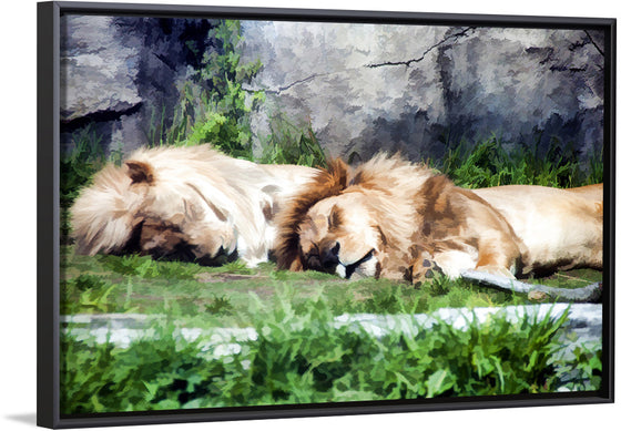 "Sleeping Lions", Linnaea Mallette