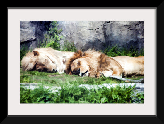 "Sleeping Lions", Linnaea Mallette