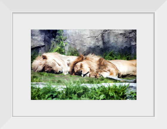 "Sleeping Lions", Linnaea Mallette