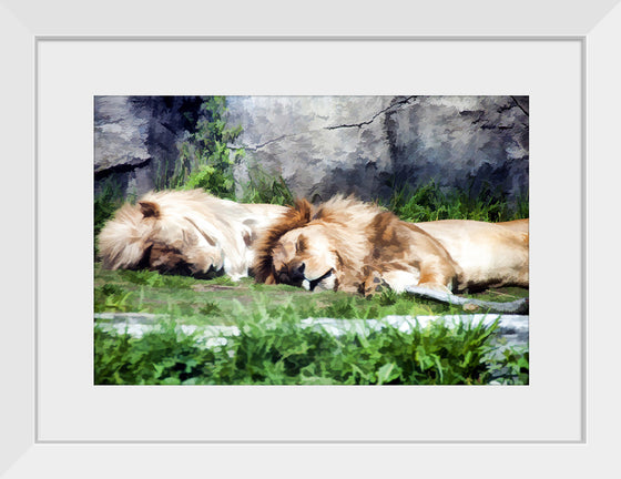 "Sleeping Lions", Linnaea Mallette