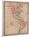"Wallis's New Dissected Map of America", John Wallis