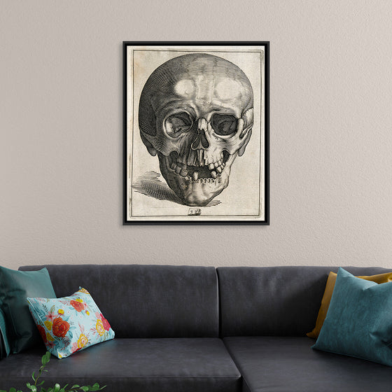 "Skull Etching"