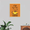 "Coffee Retro Poster", Karen Arnold