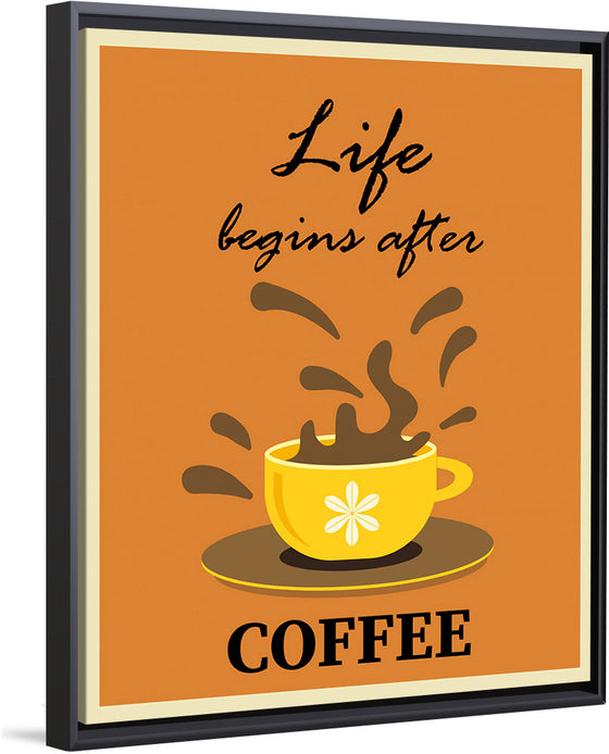 "Coffee Retro Poster", Karen Arnold