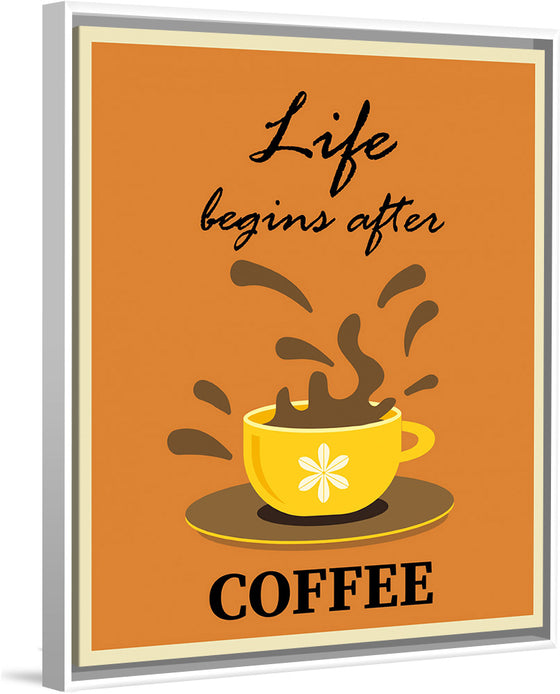 "Coffee Retro Poster", Karen Arnold