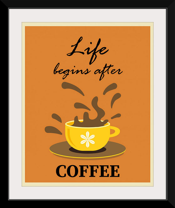 "Coffee Retro Poster", Karen Arnold