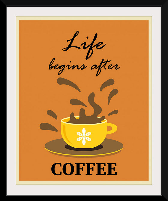 "Coffee Retro Poster", Karen Arnold