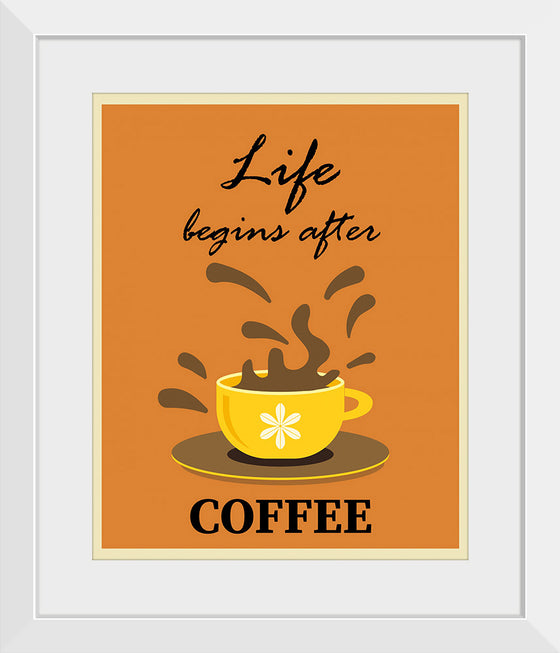 "Coffee Retro Poster", Karen Arnold