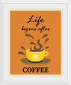 "Coffee Retro Poster", Karen Arnold