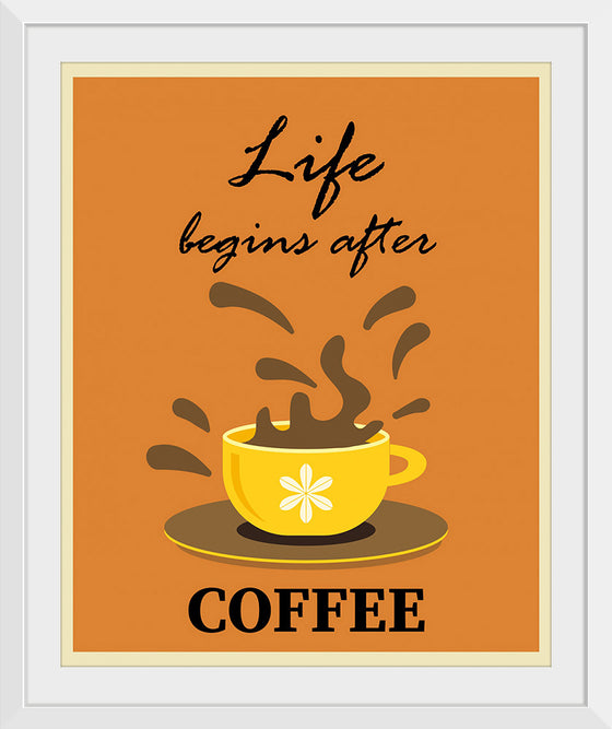 "Coffee Retro Poster", Karen Arnold