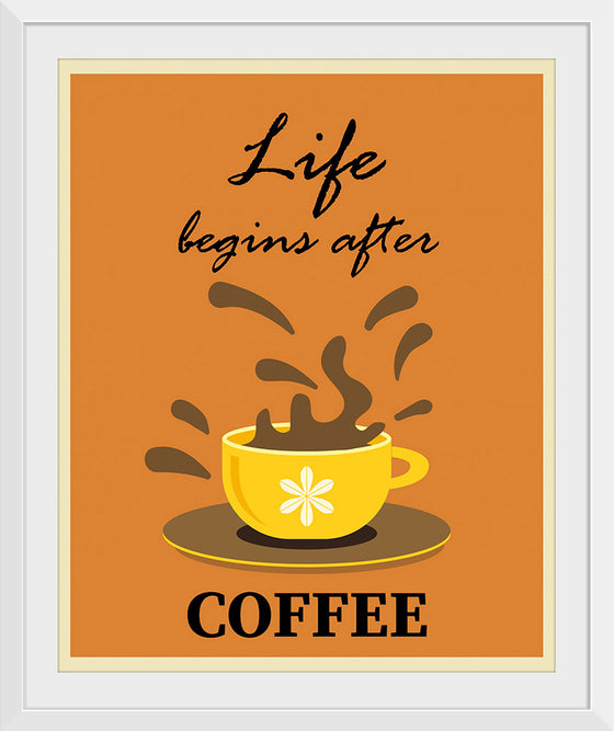 "Coffee Retro Poster", Karen Arnold