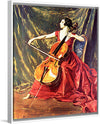 "Woman Playing Cello"