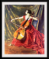 "Woman Playing Cello"