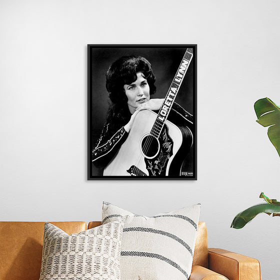 "1965 Promotional Image of Loretta Lynn Les Leverett"