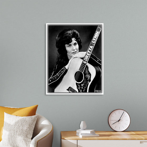 "1965 Promotional Image of Loretta Lynn Les Leverett"