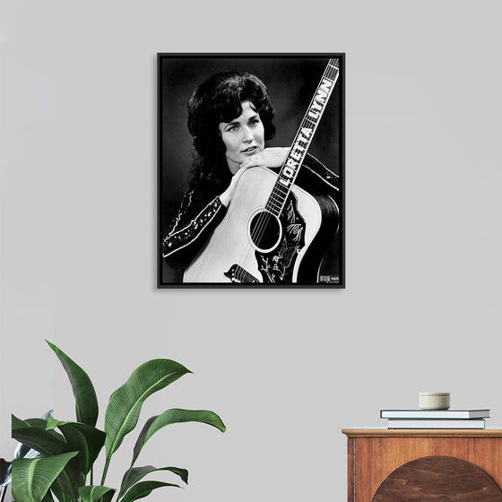 "1965 Promotional Image of Loretta Lynn Les Leverett"