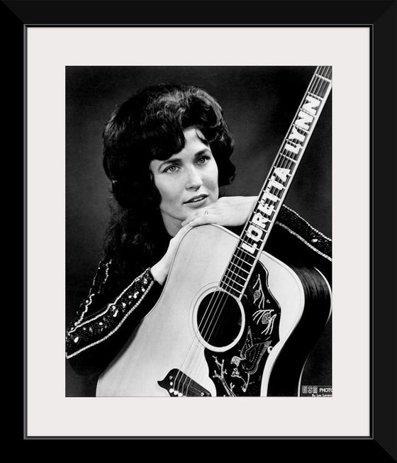 "1965 Promotional Image of Loretta Lynn Les Leverett"