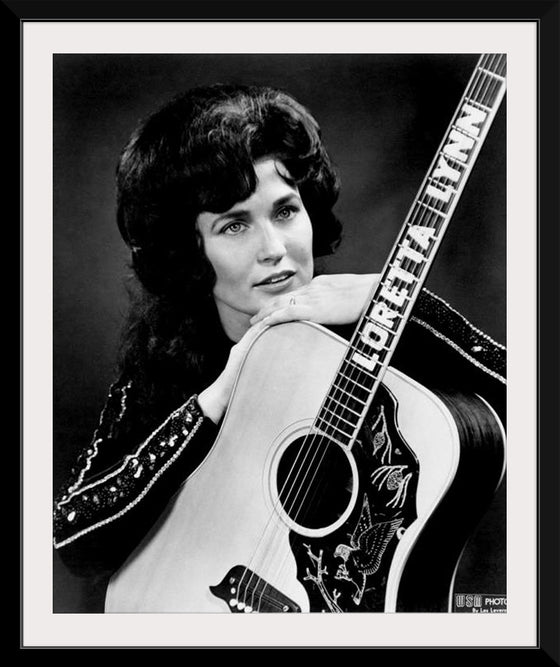 "1965 Promotional Image of Loretta Lynn Les Leverett"