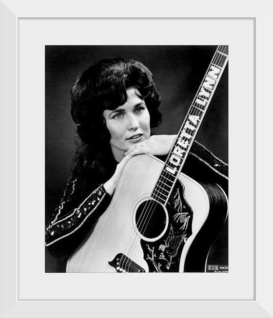 "1965 Promotional Image of Loretta Lynn Les Leverett"