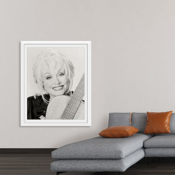 "Dolly Parton with Guitar", Dennis Carney