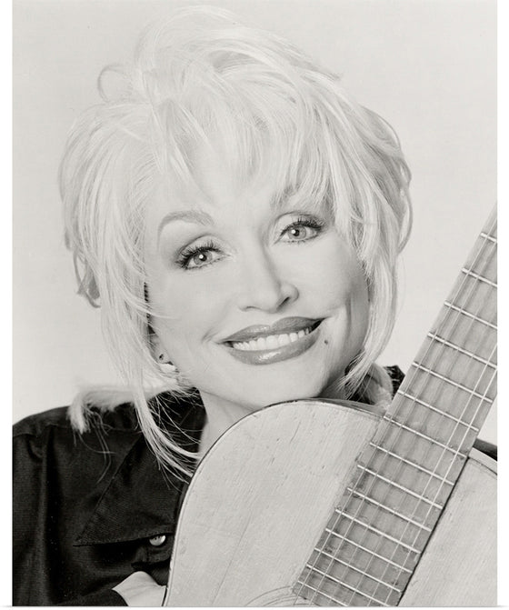 "Dolly Parton with Guitar", Dennis Carney