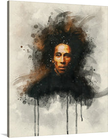  “Bob Marley” is an electrifying canvas that pulses with the spirit of the legendary musician. Every brushstroke resonates with Marley’s passionate voice and revolutionary spirit, bringing his legacy to life on canvas. The dynamic interplay of bold colors and expressive forms encapsulates the energy and rhythm of reggae music. 