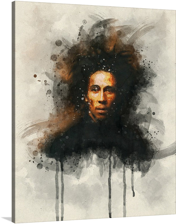 “Bob Marley” is an electrifying canvas that pulses with the spirit of the legendary musician. Every brushstroke resonates with Marley’s passionate voice and revolutionary spirit, bringing his legacy to life on canvas. The dynamic interplay of bold colors and expressive forms encapsulates the energy and rhythm of reggae music. 