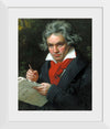 "Portrait of Ludwig van Beethoven", Karl Joseph Stieler