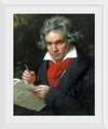 "Portrait of Ludwig van Beethoven", Karl Joseph Stieler