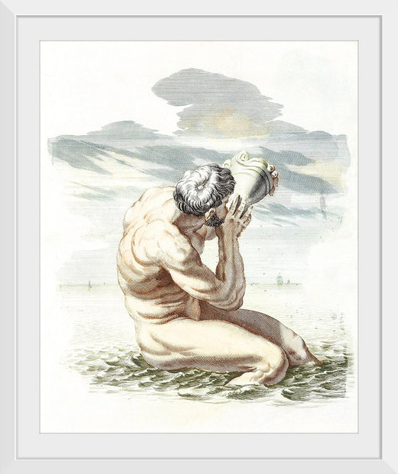 "Triton Blows on The Conch Shell", Johan Teyler