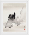 "Mountains (right from the triptych Three Evening Scenes)", Suzuki Kiitsu