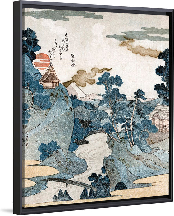 "An Evening View of Fuji", Utagawa Kuniyoshi