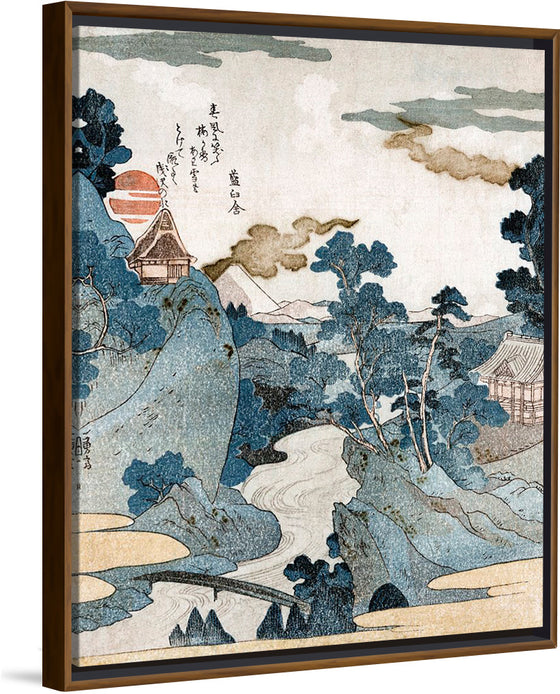 "An Evening View of Fuji", Utagawa Kuniyoshi