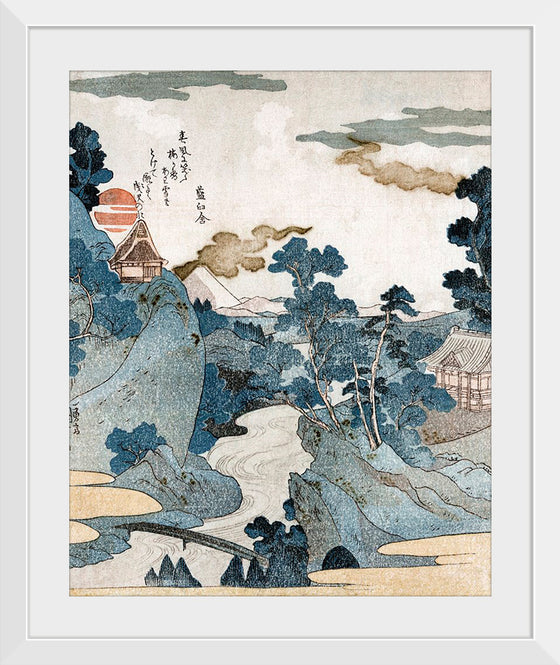 "An Evening View of Fuji", Utagawa Kuniyoshi