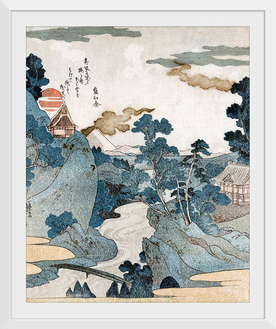 "An Evening View of Fuji", Utagawa Kuniyoshi