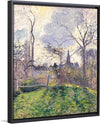"The Bell Tower of Bazincourt", Camille Pissarro