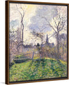 "The Bell Tower of Bazincourt", Camille Pissarro