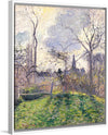 "The Bell Tower of Bazincourt", Camille Pissarro