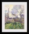 "The Bell Tower of Bazincourt", Camille Pissarro