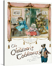  Step back in time and rediscover the charm of childhood with this delightful reproduction of Ernest Nister's "The Children's Tableaux, A Novel Colour Book with Pictures Arranged as Tableaux" (1895). This exquisite collection of vintage illustrations captures the innocence and imagination of children at play, transporting you to a world of make-believe and adventure.
