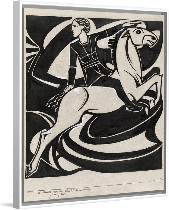 "Man on Horseback", Richard Roland Holst