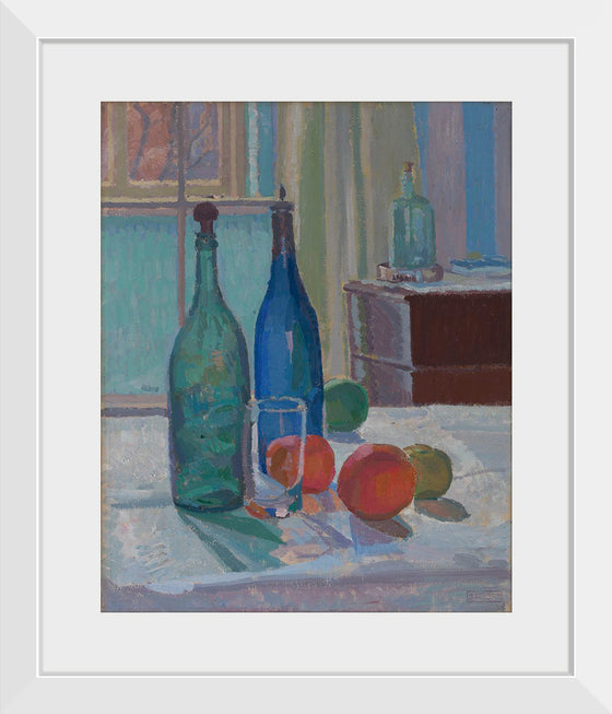 "Blue and Green Bottles and Oranges", Spencer Frederick Gore