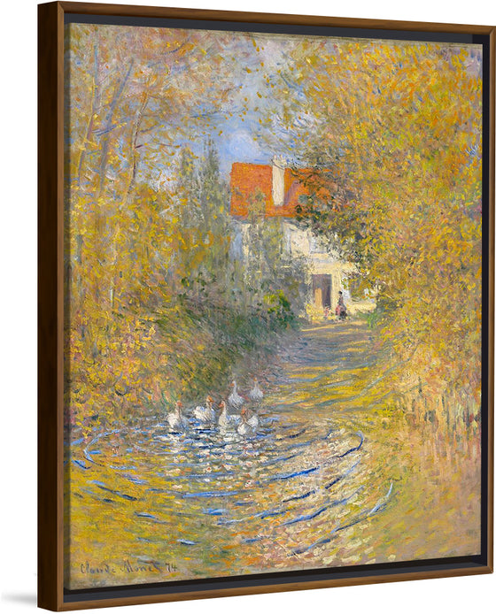 "The Geese", Claude Monet