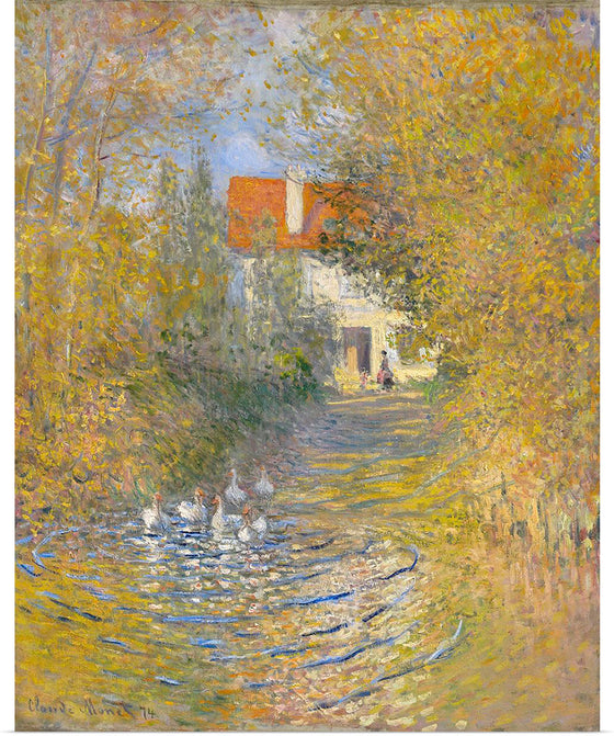 "The Geese", Claude Monet