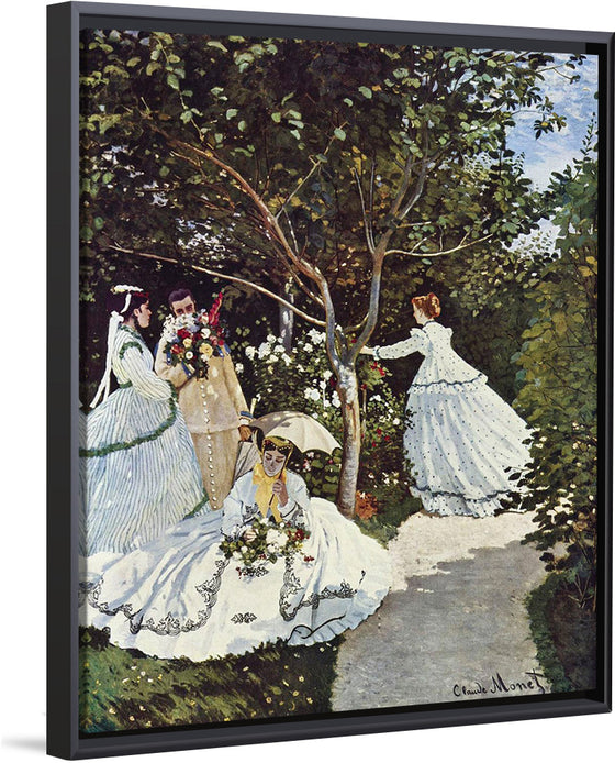 "Women in the Garden", Claude Monet