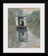 "The Studio Boat (Le Bateau-atelier)", Claude Monet