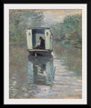 "The Studio Boat (Le Bateau-atelier)", Claude Monet