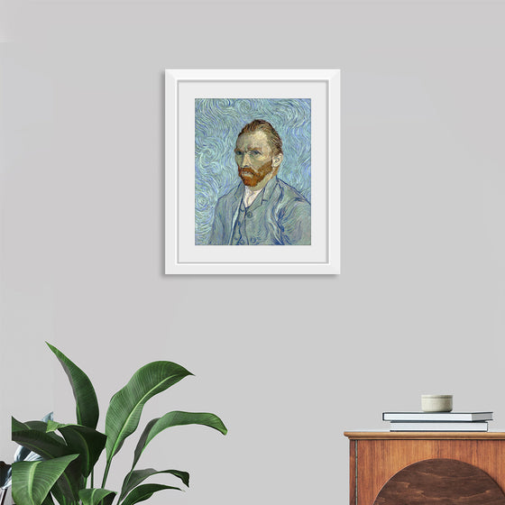 "Self-portrait (1889)", Vincent van Gogh