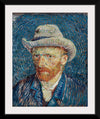 "Self-Portrait with Grey Felt Hat", Vincent van Gogh