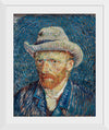 "Self-Portrait with Grey Felt Hat", Vincent van Gogh